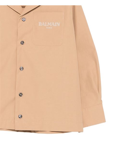 Giacca con tasca ricamata BALMAIN KIDS | BY2P90 B0094116